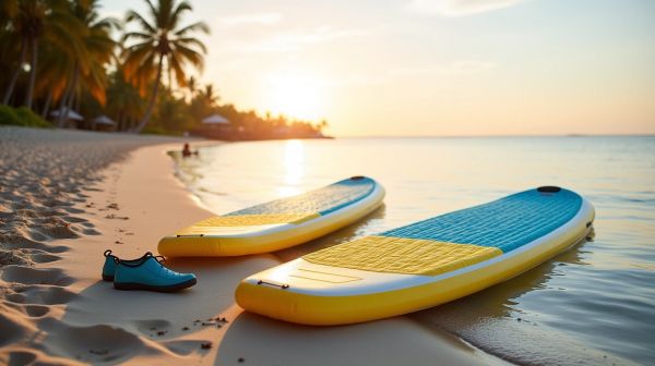 Aufblasbares stand up paddle board: vielseitige Optionen für jedes Abenteuer