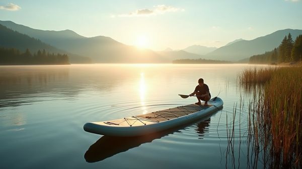 Aufblasbares stand up paddle board: vielseitige Optionen für jedes Abenteuer