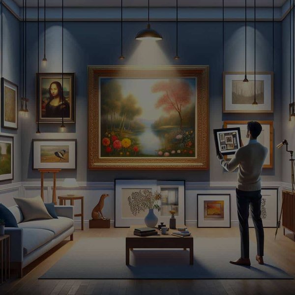 Wie wählt man die richtige Beleuchtung, um Kunstwerke im Haus optimal zu präsentieren?